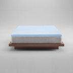 SESSILE Blue COOLING Spine & Back Care Medium Firm Foldable Mattress Topper