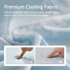 SESSILE Blue COOLING Spine & Back Care Medium Firm Foldable Mattress Topper