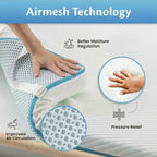 SESSILE Signature Back care cooling Hybrid Topper - 7cm