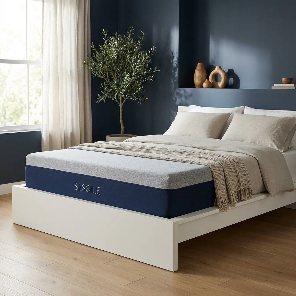 SESSILE Natural Latex Hybrid Mattress - Orthopedic Support