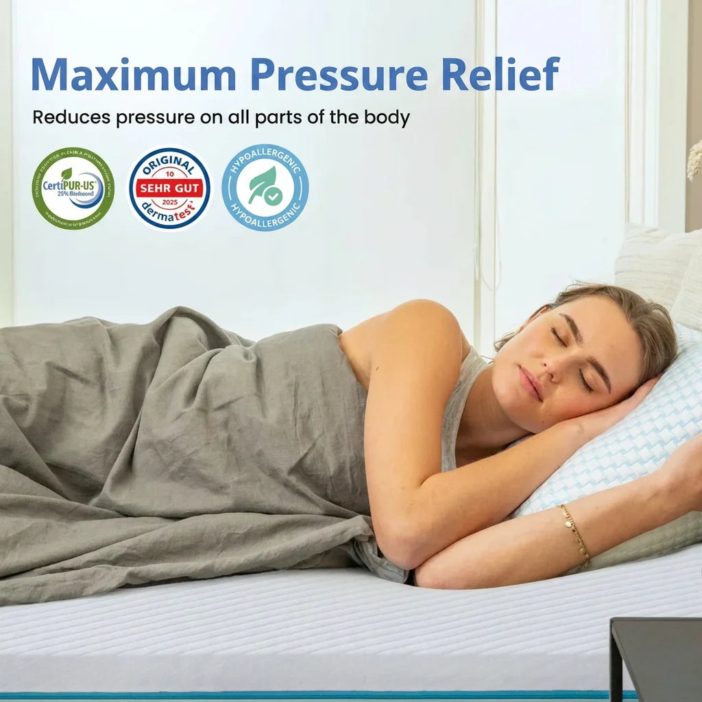 SESSILE Signature Back care cooling Hybrid Topper - 7cm