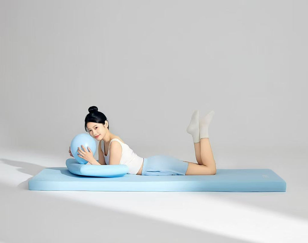 SESSILE Blue COOLING Spine & Back Care Medium Firm Foldable Mattress Topper